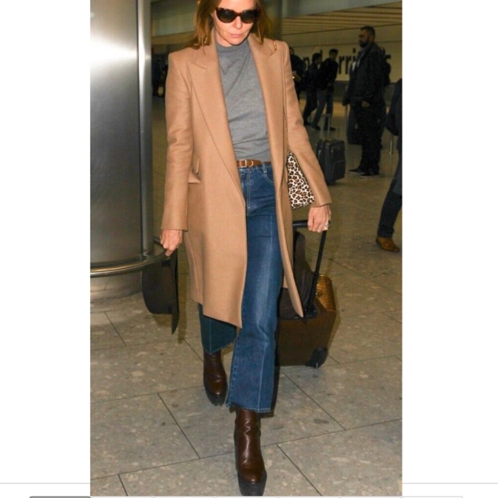★In Excellent Condition! Org.$1350 Stella McCartney Coat Camel 38IT★